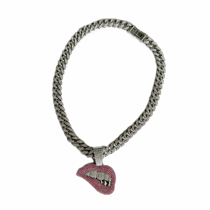 LIPS CHAIN COLLAR - Image 2